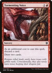 Tormenting Voice - Zendikar Rising - Magic: The Gathering card