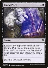 Blood Price - Zendikar Rising - Magic: The Gathering card