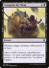 Vanquish the Weak - Zendikar Rising - Magic: The Gathering card