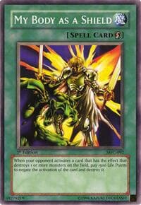 My Body as a Shield - Magician's Force - YuGiOh card