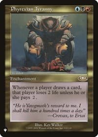 Phyrexian Tyranny - The List Reprints - Magic: The Gathering card