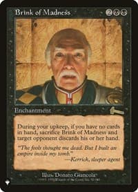 Brink of Madness - The List Reprints - Magic: The Gathering card
