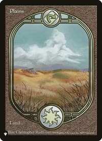Plains (UGL) - The List Reprints - Magic: The Gathering card