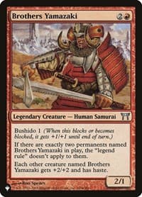 Brothers Yamazaki - The List Reprints - Magic: The Gathering card