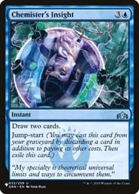 Chemister's Insight - The List Reprints - Magic: The Gathering card