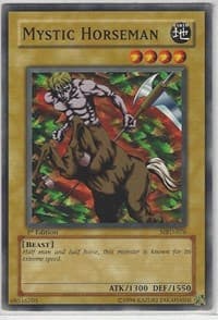 Mystic Horseman - Metal Raiders - YuGiOh card
