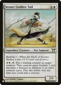 Sensei Golden-Tail - The List Reprints - Magic: The Gathering card