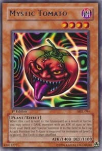 Mystic Tomato - Magic Ruler - YuGiOh card