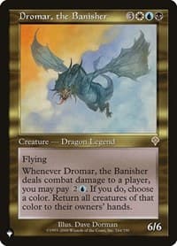Dromar, the Banisher - The List Reprints - Magic: The Gathering card