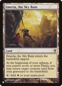 Emeria, the Sky Ruin - The List Reprints - Magic: The Gathering card