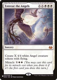 Entreat the Angels (MM3) - The List Reprints - Magic: The Gathering card