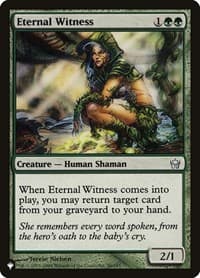 Eternal Witness (5DN) - The List Reprints - Magic: The Gathering card