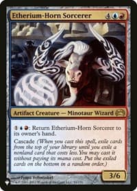 Etherium-Horn Sorcerer - The List Reprints - Magic: The Gathering card