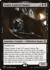 Gonti, Lord of Luxury - Commander: Zendikar Rising - Magic: The Gathering card