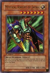 Mystical Knight of Jackal - Pharaonic Guardian - YuGiOh card