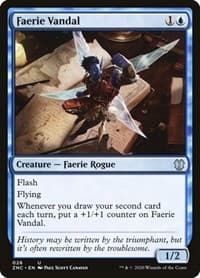Faerie Vandal - Commander: Zendikar Rising - Magic: The Gathering card