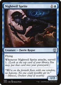 Nightveil Sprite - Commander: Zendikar Rising - Magic: The Gathering card