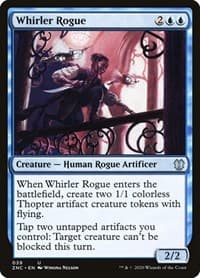 Whirler Rogue - Commander: Zendikar Rising - Magic: The Gathering card