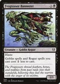 Frogtosser Banneret - Commander: Zendikar Rising - Magic: The Gathering card