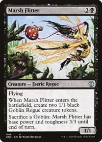 Marsh Flitter - Commander: Zendikar Rising - Magic: The Gathering card
