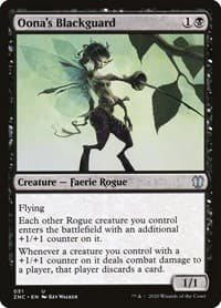 Oona's Blackguard - Commander: Zendikar Rising - Magic: The Gathering card