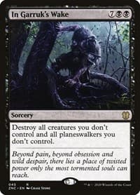 In Garruk's Wake - Commander: Zendikar Rising - Magic: The Gathering card