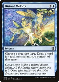 Distant Melody - Commander: Zendikar Rising - Magic: The Gathering card