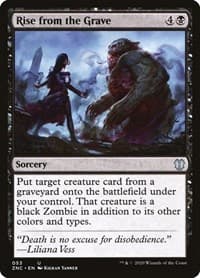 Rise from the Grave - Commander: Zendikar Rising - Magic: The Gathering card