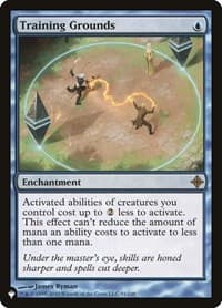 Training Grounds - The List Reprints - Magic: The Gathering card