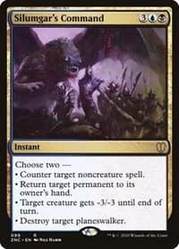 Silumgar's Command - Commander: Zendikar Rising - Magic: The Gathering card