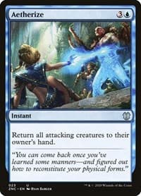 Aetherize - Commander: Zendikar Rising - Magic: The Gathering card