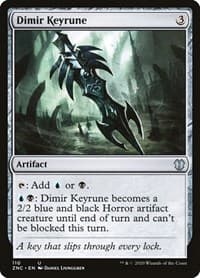 Dimir Keyrune - Commander: Zendikar Rising - Magic: The Gathering card