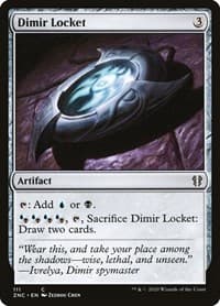 Dimir Locket - Commander: Zendikar Rising - Magic: The Gathering card
