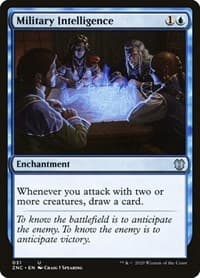 Military Intelligence - Commander: Zendikar Rising - Magic: The Gathering card