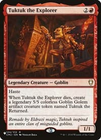 Tuktuk the Explorer - The List Reprints - Magic: The Gathering card