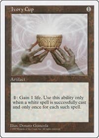 Ivory Cup - Fifth Edition - Magic: The Gathering card