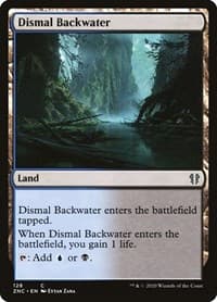 Dismal Backwater - Commander: Zendikar Rising - Magic: The Gathering card