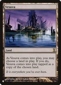 Vesuva - The List Reprints - Magic: The Gathering card