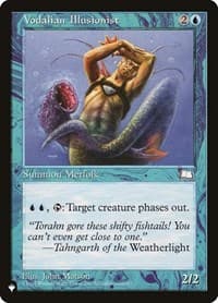 Vodalian Illusionist - The List Reprints - Magic: The Gathering card