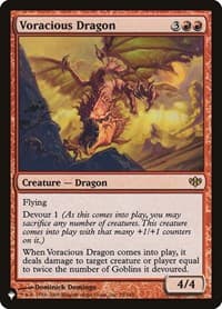Voracious Dragon - The List Reprints - Magic: The Gathering card