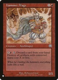 Hammer Mage - The List Reprints - Magic: The Gathering card