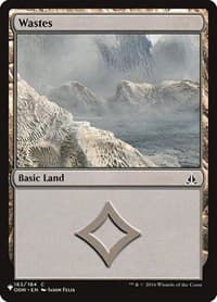 Wastes - The List Reprints - Magic: The Gathering card
