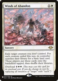 Winds of Abandon - The List Reprints - Magic: The Gathering card