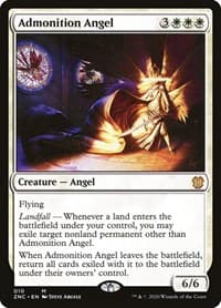 Admonition Angel - Commander: Zendikar Rising - Magic: The Gathering card