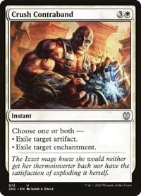 Crush Contraband - Commander: Zendikar Rising - Magic: The Gathering card