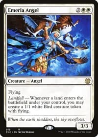 Emeria Angel - Commander: Zendikar Rising - Magic: The Gathering card