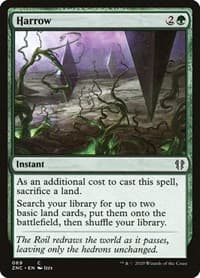 Harrow - Commander: Zendikar Rising - Magic: The Gathering card