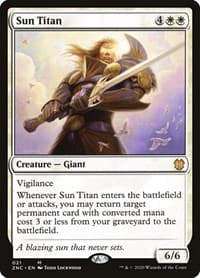 Sun Titan - Commander: Zendikar Rising - Magic: The Gathering card