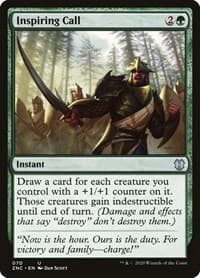 Inspiring Call - Commander: Zendikar Rising - Magic: The Gathering card