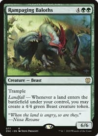 Rampaging Baloths - Commander: Zendikar Rising - Magic: The Gathering card